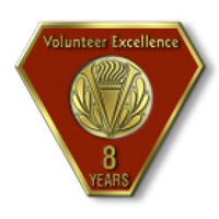 Volunteer Excellence - 8 Year